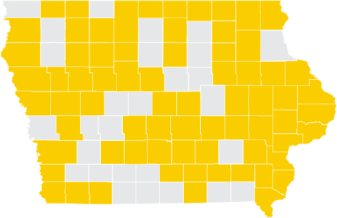 71 Iowa Counties 